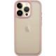 TPU+PC чохол Metal Buttons для Apple iPhone 16 Pro (6.3") Рожевий