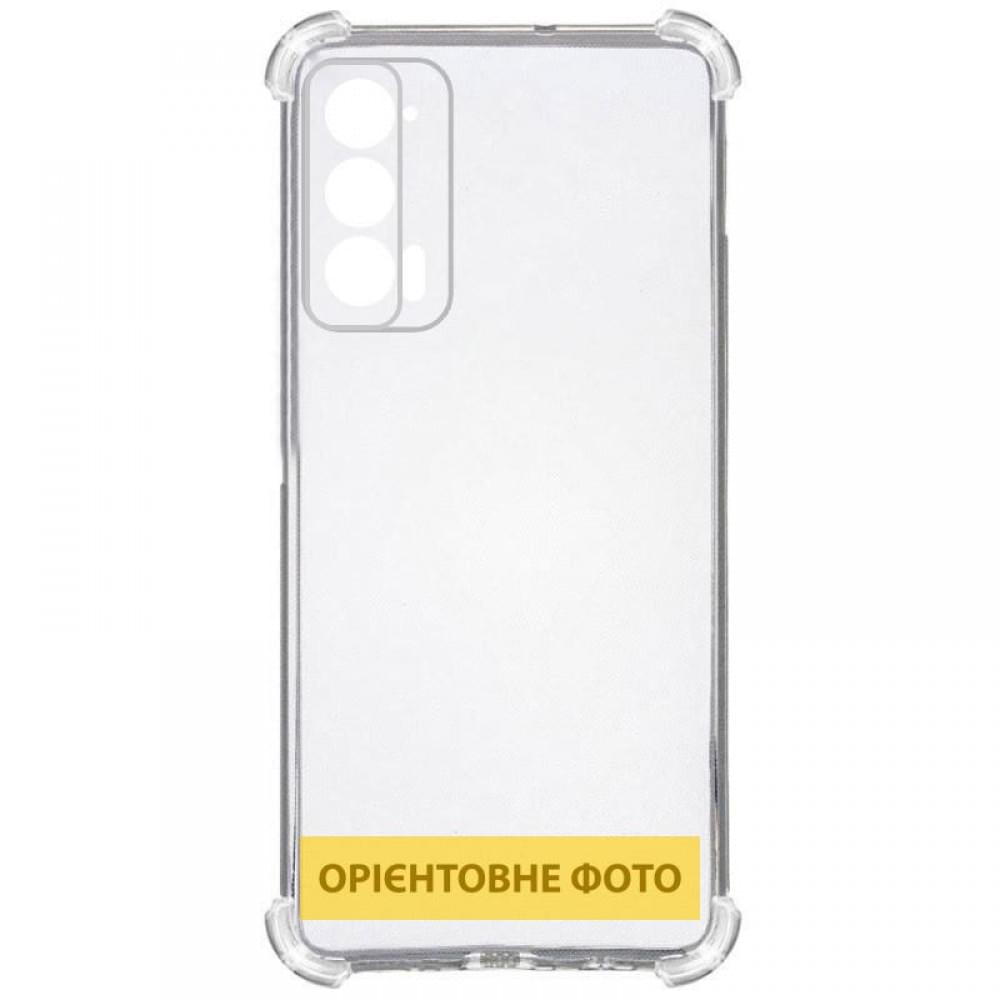 TPU чохол GETMAN Ease logo посилені кути Full Camera для Motorola Edge 60 Pro Безбарвний (прозорий)