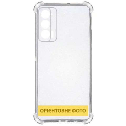 TPU чохол GETMAN Ease logo посилені кути Full Camera для Motorola Edge 60 Pro Безбарвний (прозорий)