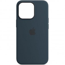 Чохол Silicone Case Full Protective (AA) для Apple iPhone 15 (6.1") Синій / Abyss Blue