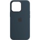 Чохол Silicone Case Full Protective (AA) для Apple iPhone 15 (6.1") Синій / Abyss Blue