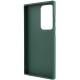 TPU чохол Bonbon Metal Style для Samsung Galaxy S24 Ultra Зелений / Army green