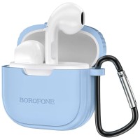 Бездротові TWS навушники Borofone BW29 Case Azure Blue