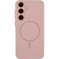 Чохол Silicone Cover Lakshmi Full Camera (AA) with MagFit для Samsung Galaxy S24 Рожевий / Pink Sand