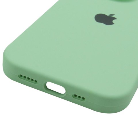 Чохол Silicone Case Full Camera Protective (AA) для Apple iPhone 13 Pro Max (6.7") Зелений / Pistachio