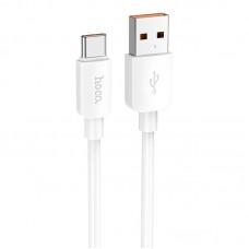 Дата кабель Hoco X96 Hyper USB to Type-C 100W (0.25m) White