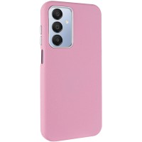 Шкіряний чохол Leather Case Metal Buttons для Samsung Galaxy A25 5G Light Pink