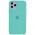 Чохол Silicone Case (AA) для Apple iPhone 11 Pro Max (6.5") Бірюзовий / Ice Blue