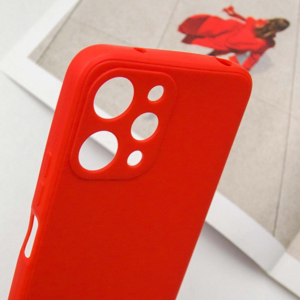 Силіконовий чохол Candy Full Camera для Xiaomi Redmi 12 Червоний / Red