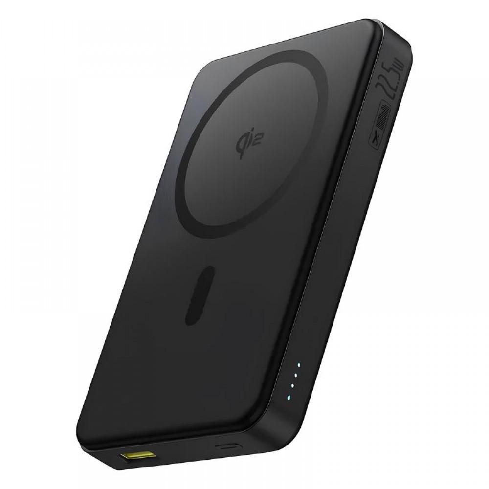 Портативний ЗП Power Bank Baseus Airpow II OS Qi2 22.5W з БЗП 10000 mAh (P10080000) Cosmic Black