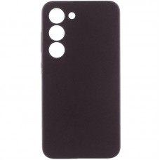 Чохол Silicone Cover Lakshmi Full Camera (AA) для Samsung Galaxy S23 Шоколадный / Chocolate