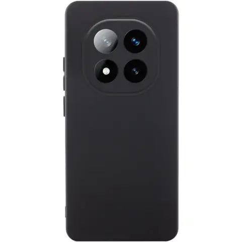 Чохол TPU GETMAN Liquid Silk Full Camera для Xiaomi Redmi Note 15 Pro+ 5G Чорний / Black