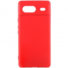 Чохол Silicone Cover Lakshmi Full Camera (AA) для Google Pixel 8a Червоний / Red