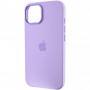 Чохол Silicone Case Metal Buttons (AA) для Apple iPhone 13 (6.1") Бузковий / Lilac