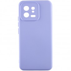 Чохол Silicone Cover Lakshmi Full Camera (A) для Xiaomi 13 Бузковий / Dasheen