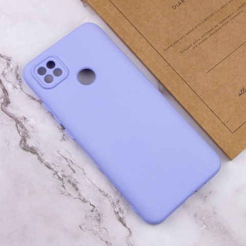 Чохол Silicone Cover Lakshmi Full Camera (AAA) для Xiaomi Redmi 10A Бузковий / Dasheen