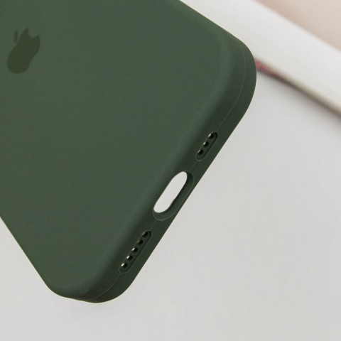 Чохол Silicone Case Full Protective (AA) для Apple iPhone 13 Pro (6.1") Зелений / Cyprus Green