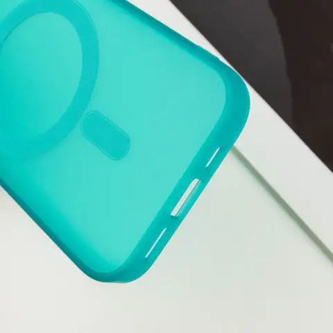 Чохол TPU+PC Lily with MagSafe для Apple iPhone 14 (6.1") Green