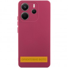 Чохол Silicone Cover Ummi Lakshmi Full Camera (AA) для Xiaomi Redmi 15 (Global) Бордовий / Marsala