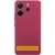Чохол Silicone Cover Ummi Lakshmi Full Camera (AA) для Xiaomi Redmi 15 (Global) Бордовий / Marsala