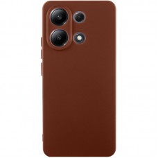 Чохол Silicone Cover Lakshmi Full Camera (AA) для Xiaomi Redmi Note 13 4G Коричневий / Brown