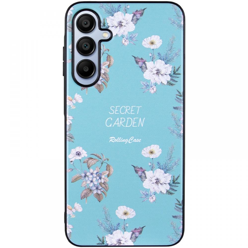 TPU+PC чохол Secret Garden для Samsung Galaxy A25 5G Mint
