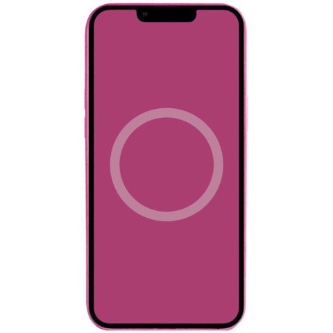 Чохол Silicone case (AAA) with Magsafe and Animation для Apple iPhone 16 Pro (6.3") Fuchsia