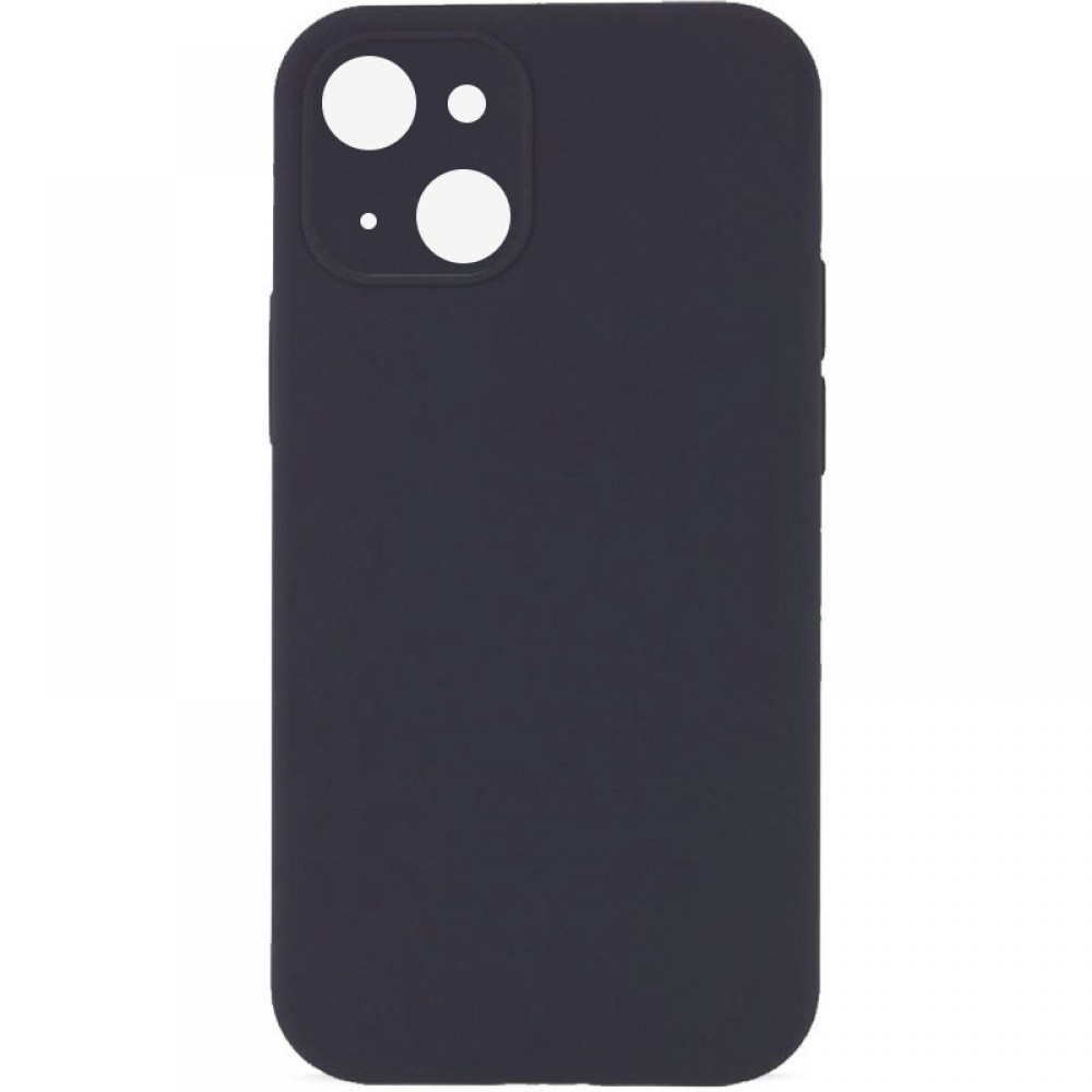 Чохол Silicone Case Full Camera Protective (AA) NO LOGO для Apple iPhone 15 (6.1") Сірий / Dark Gray Чохол Silicone Case Full Camera Protective (AA) NO LOGO для Apple iPhone 15 (6.1") Сірий / Dark Gray