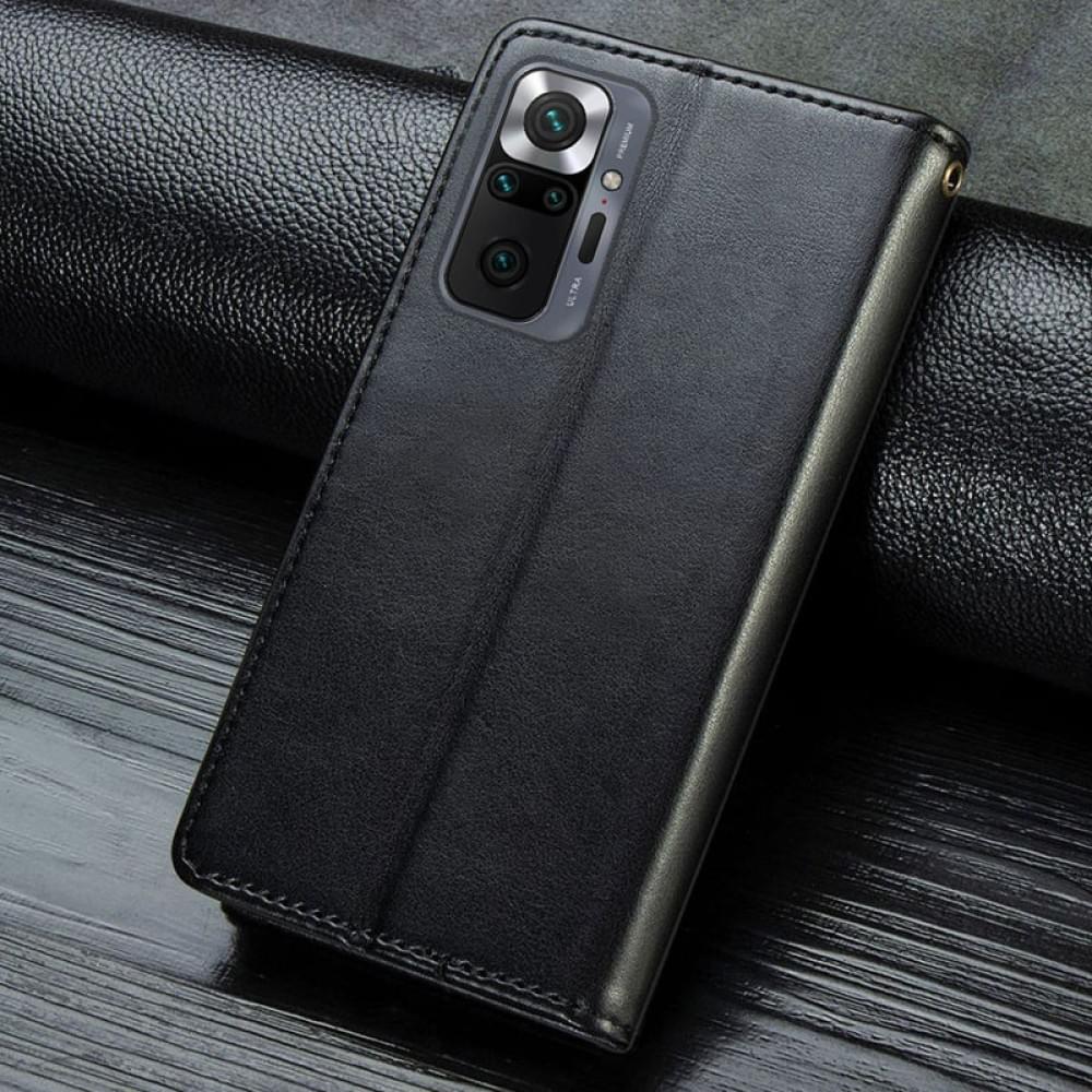 Кожаный чехол-книжка GETMAN Gallant (PU) для Xiaomi Redmi Note 10 Pro / 10 Pro Max