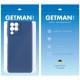 Чохол TPU GETMAN Liquid Silk Full Camera для Samsung Galaxy M33 5G Синій / Navy Blue