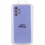 Чохол Silicone Cover Lakshmi Full Camera (A) для Samsung Galaxy A23 4G Бузковий / Dasheen