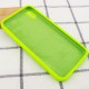Чохол Silicone Case Square Full Camera Protective (AA) для Apple iPhone XS Max (6.5") Салатовий / Neon green
