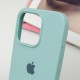 Чохол Silicone Case Full Protective (AA) для Apple iPhone 16 Pro Max (6.9") Бірюзовий / Beryl