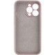 Чохол Silicone Case Full Camera Protective (AA) NO LOGO для Apple iPhone 16 Pro Max (6.9") Сірий / Lavender