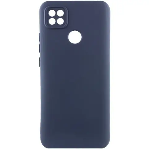 Чохол Silicone Cover Lakshmi Full Camera (AA) для Xiaomi Redmi 10A Синій / Midnight Blue