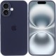 Чохол Silicone Case Full Camera Protective (AA) для Apple iPhone 16 (6.1") Темно-синій / Midnight blue