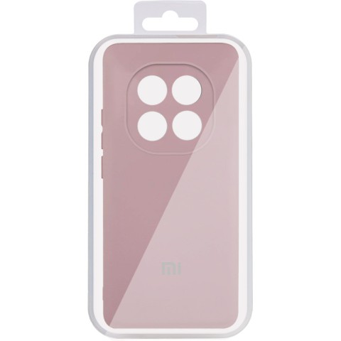 Чохол Silicone Cover Lakshmi Full Camera (AA) with logo для Xiaomi Poco X7 Рожевий / Pink Sand