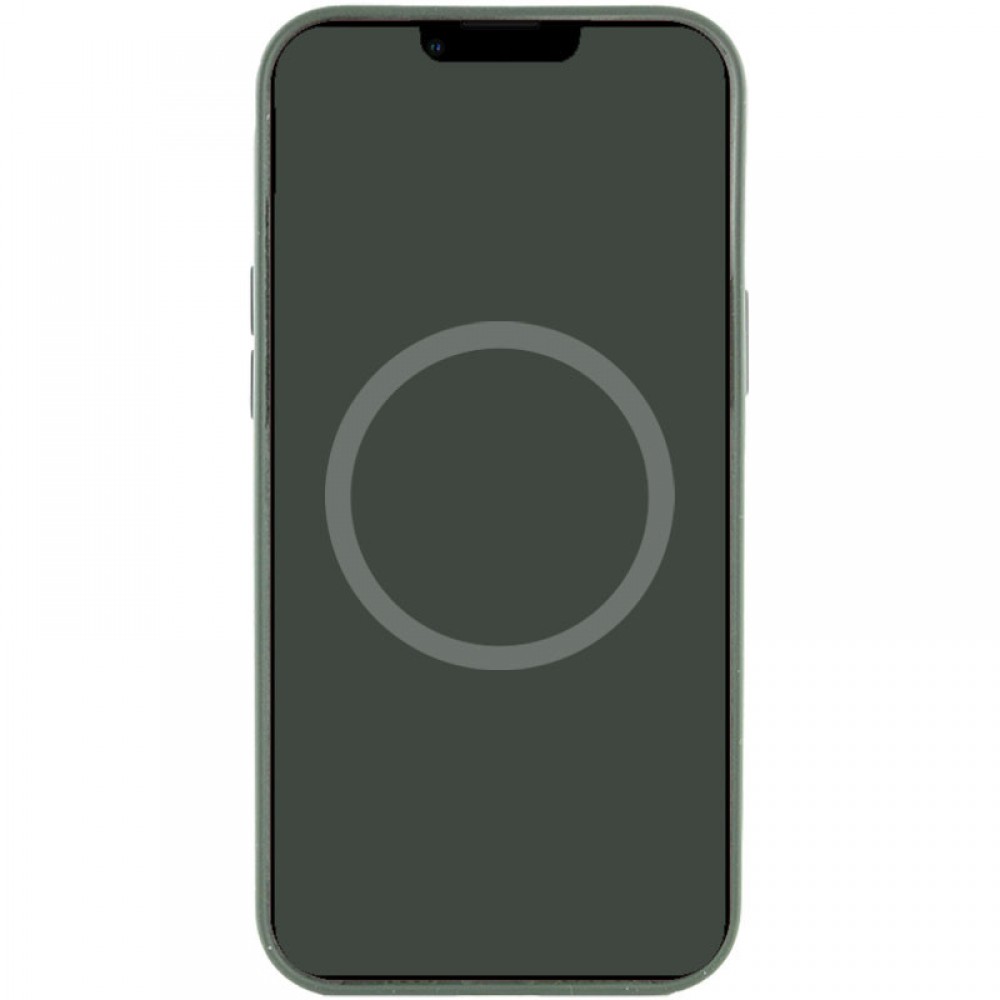 Чохол Silicone case (AAA) with Magsafe and Animation для Apple iPhone 12 Pro Max (6.7") Зелений / Cyprus Green