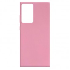 Силіконовий чохол Candy для Samsung Galaxy Note 20 Ultra Рожевий
