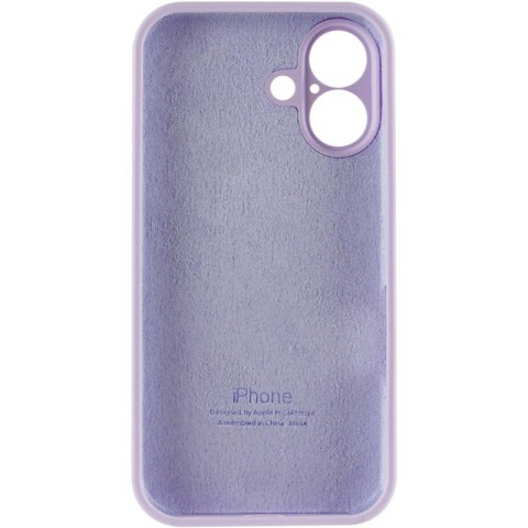 Чохол Silicone Case Full Camera Protective (AA) для Apple iPhone 17 (6.3") Бузковий / Lilac