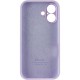 Чохол Silicone Case Full Camera Protective (AA) для Apple iPhone 17 (6.3") Бузковий / Lilac