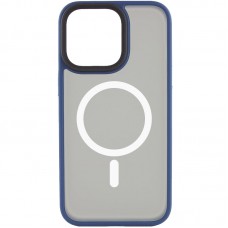 TPU+PC чехол Metal Buttons with MagSafe для Apple iPhone 12 Pro / 12 (6.1")