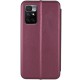 Шкіряний чохол-книжка Classy для Xiaomi Redmi 10 Бордовий