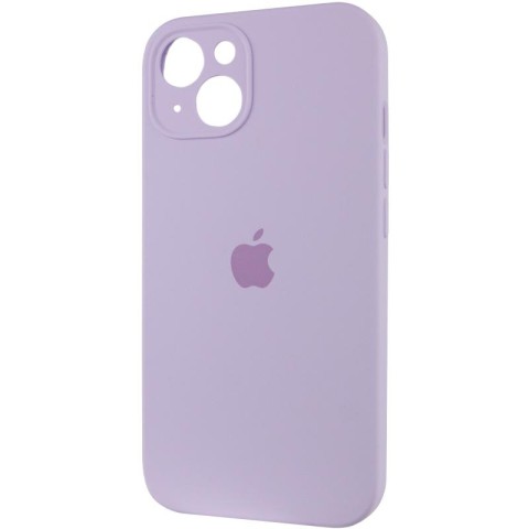 Чохол Silicone Case Full Camera Protective (AA) для Apple iPhone 15 (6.1") Бузковий / Lilac