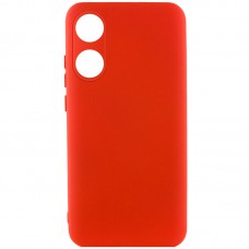 Чохол Silicone Cover Lakshmi Full Camera (AAA) для Oppo A58 4G Червоний / Red