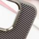 Чохол TPU+PC Carbon with MagSafe для Apple iPhone 16 (6.1") Grey