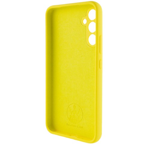 Чохол Silicone Cover Lakshmi Full Camera (AAA) для Samsung Galaxy S24 Жовтий / Yellow