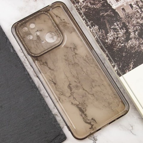 Чохол TPU Starfall Clear для Xiaomi Redmi 10C Сірий