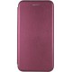 Шкіряний чохол-книжка Classy для TECNO Spark 30C Бордовий