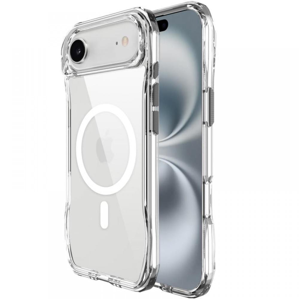 Чохол TPU Space Octagon with MagSafe для Apple iPhone 17 Air (6.5") Clear